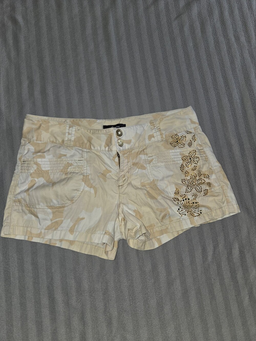 Express Gold Camo Shorts - Great Condition